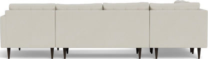 Wallace 130" Corner Sectionals w. Right Chaise - Villa Oyster