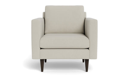 Wallace 34" Untufted Arm Chair - Villa Ivory