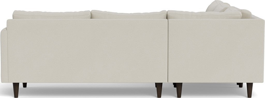 Wallace 102" Untufted Corner Sectional - Villa Oyster