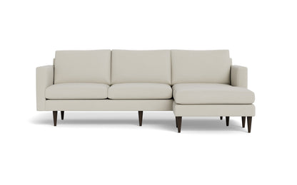 Wallace 98" Untufted Reversible Chaise Sofa - Villa Ivory