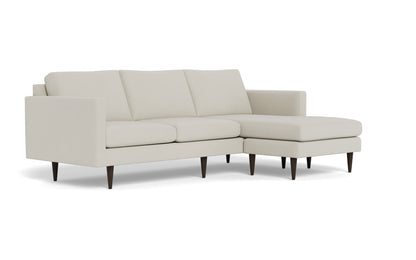 Wallace 98" Untufted Reversible Chaise Sofa - Villa Oyster