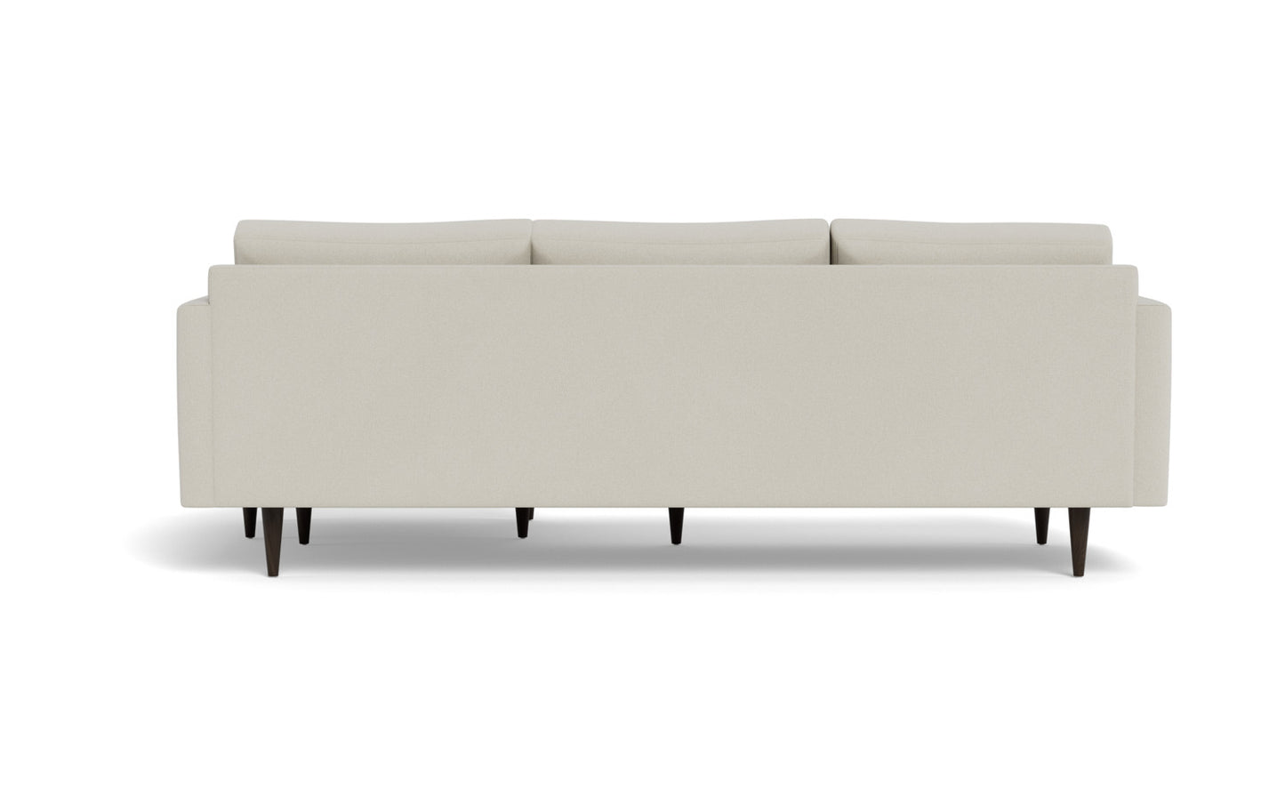 Wallace 98" Untufted Reversible Chaise Sofa - Villa Oyster