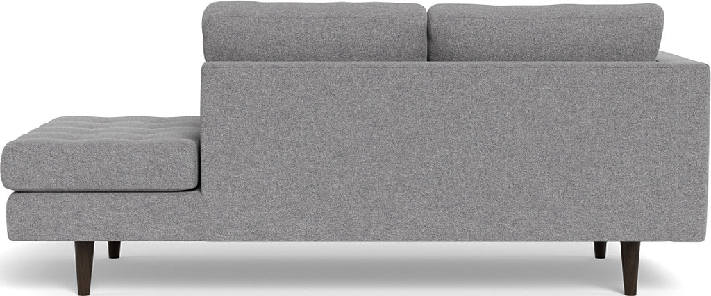 Ladybird 82" LAF Stand Alone Chaise - Villa Platinum