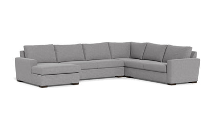 Mesa 156" Corner Sectionals w. Left Chaise - Villa Platinum