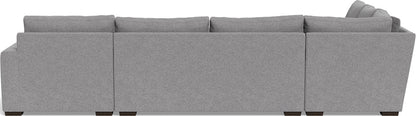 Mesa 156" Corner Sectionals w. Right Chaise - Villa Platinum