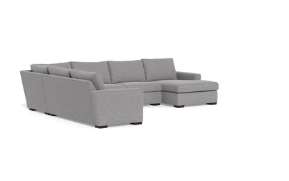 Mesa 156" Corner Sectionals w. Right Chaise - Villa Platinum