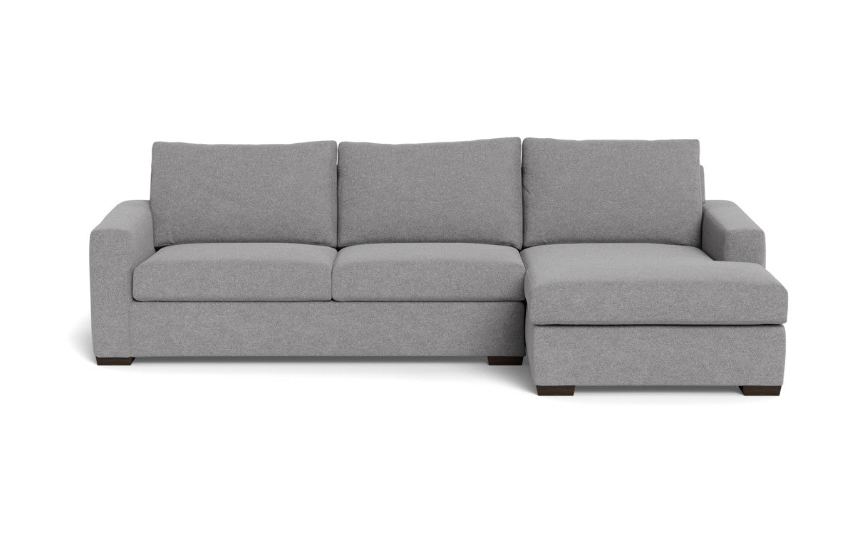 Mesa 123" Right Chaise Sectional - Villa Platinum
