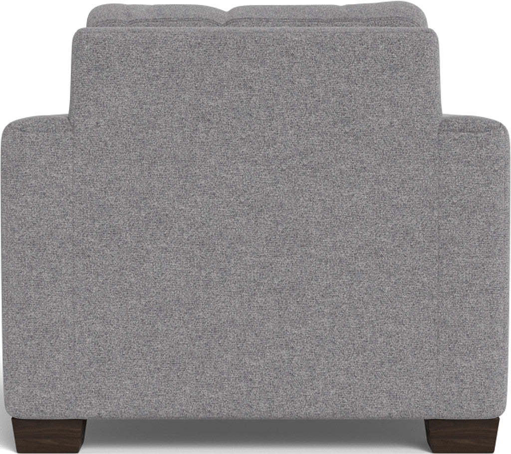 Track 36" Arm Chair - Villa Platinum