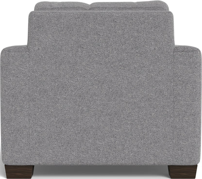 Track 36" Arm Chair - Villa Platinum