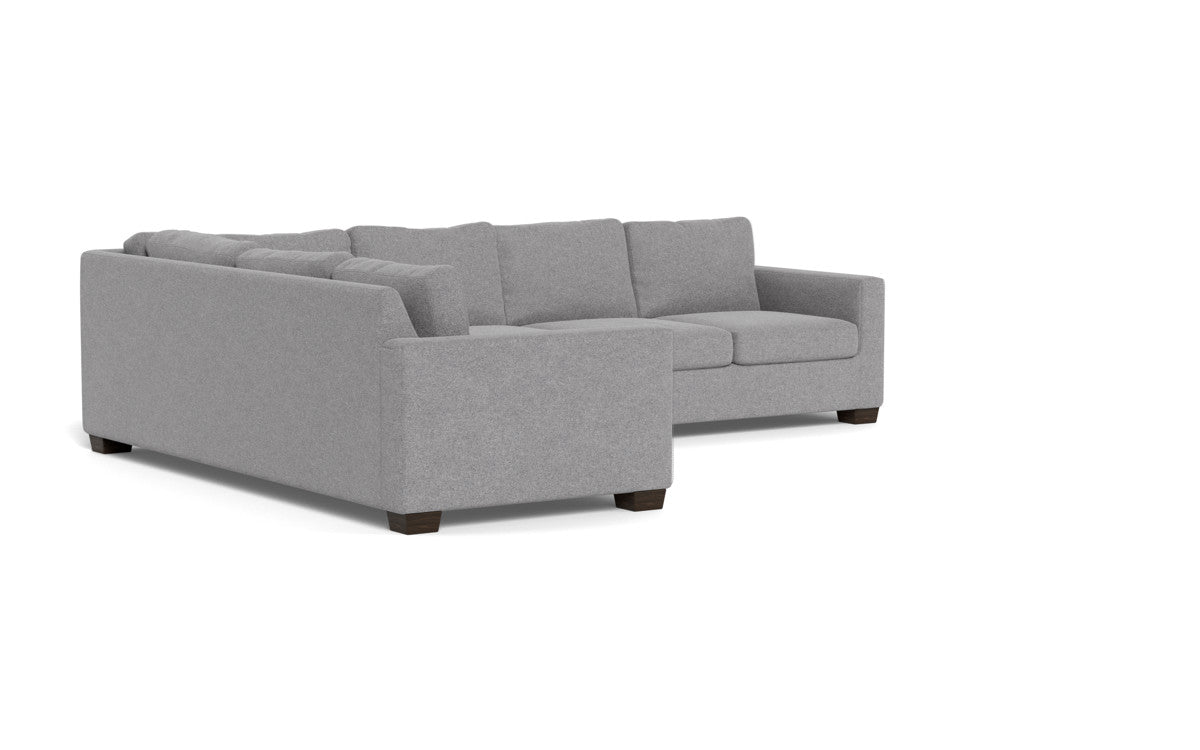 Track 121" Left Corner Sectional - Villa Platinum