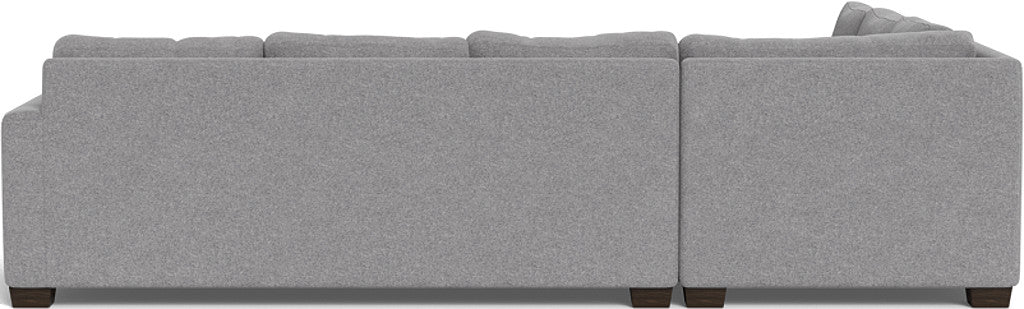 Track 121" Left Corner Sectional - Villa Platinum