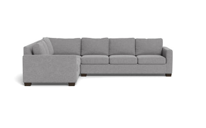 Track 121" Left Corner Sectional - Villa Platinum