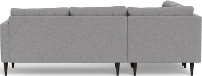 Wallace 102" Corner Sectional - Villa Platinum