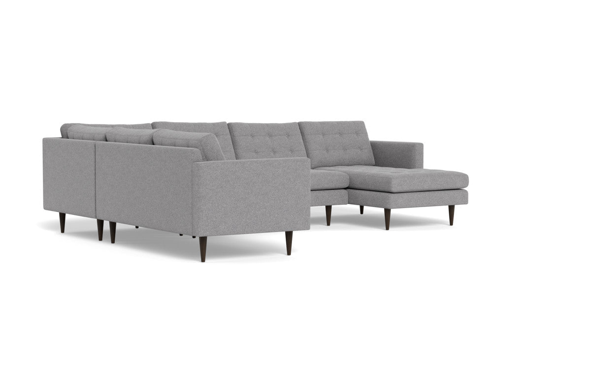 Wallace 130" Corner Sectionals w. Right Chaise - Villa Platinum