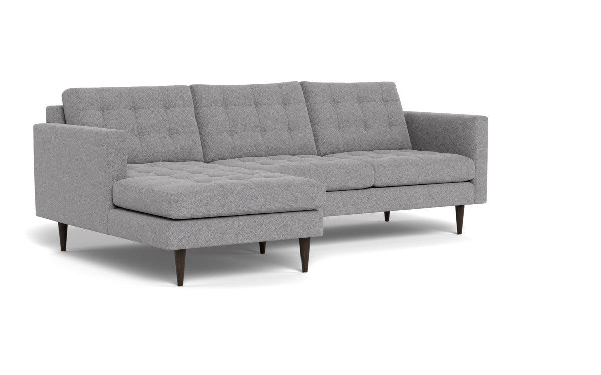 Wallace 98" Left Chaise Sectional - Villa Platinum