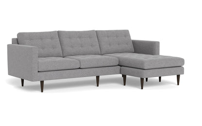 Wallace 98" Reversible Chaise Sofa - Villa Platinum