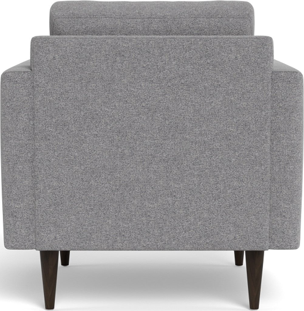 Wallace 34" Untufted Arm Chair - Villa Oyster