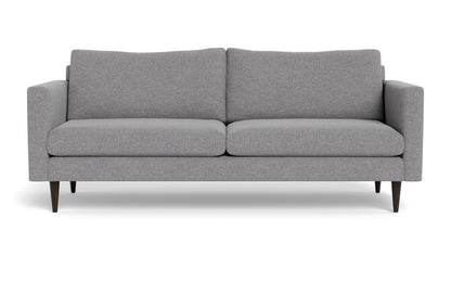 Wallace 85" Untufted Sofa - Villa Platinum