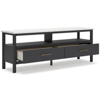 Cadyn Extra Large Dark Tv Stand -