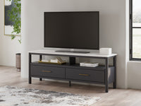 Cadyn Extra Large Dark Tv Stand -