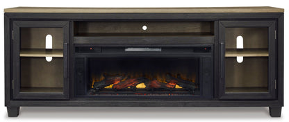 Flora XL Tv Stand - With Fireplace