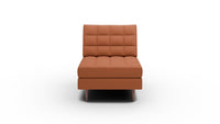 Wallace Armless Chair - Bellatrix Terracotta