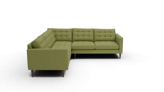Wallace 102" Corner Sectional - Dream Olive