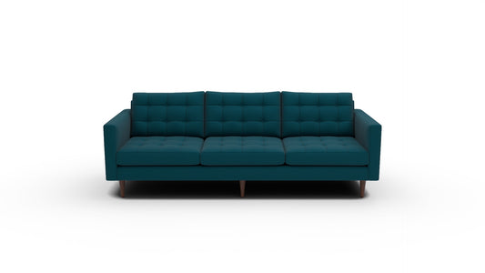 Wallace 98" Estate Sofa - Superb Peacock