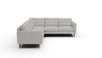 Wallace 102" Leather Corner Sectional - Tribeca Chelsea