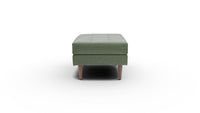 Wallace Leather Ottoman - Cheyenne Decoy