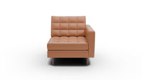 Wallace Leather Raf Chair - Tribeca Chestnut