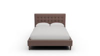 Wallace Tufted King & Queen Bed — Queen — Amigo II Dusk