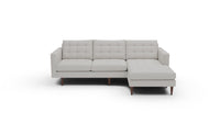 Wallace 98" Reversible Chaise Sofa - Camila Oyster