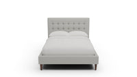 Wallace Tufted Full & Twin Bed — Full — Villa Dove