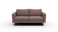 Wallace 74" Untufted Apartment Sofa - Amigo II Dusk