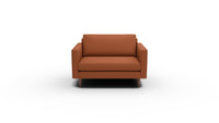 Wallace 52" Untufted Chair and A Half - Bellatrix Terracotta