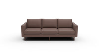 Wallace 98" Untufted Estate Sofa - Amigo II Dusk