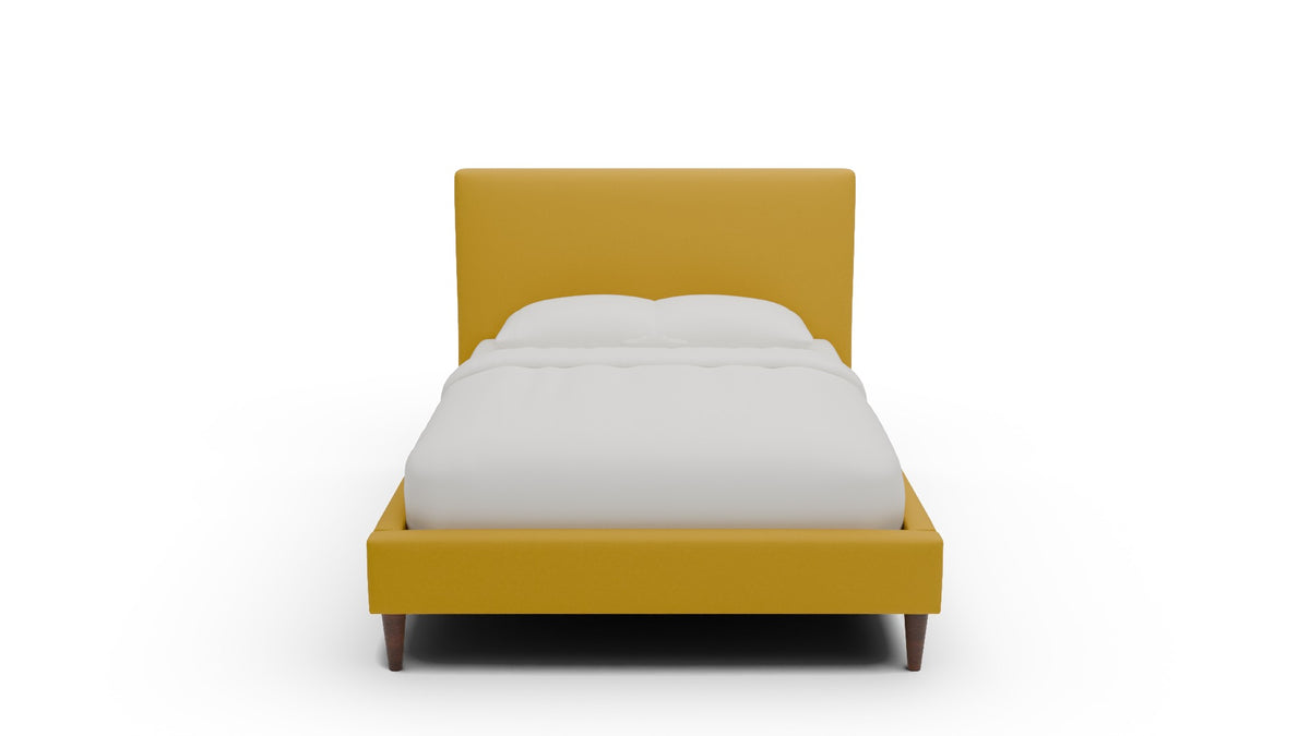 Wallace Untufted Full & Twin Bed - Full Sorrento Sunflower
