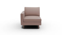 Wallace Untufted Laf Chair - Amigo II Dusk