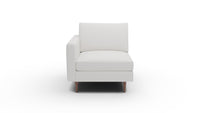 Wallace Untufted Laf Chair - Camila Oyster