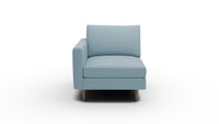 Wallace Untufted Laf Chair - Sorrento Ocean