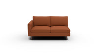 Wallace Untufted Laf Condo Sofa - Bellatrix Terracotta
