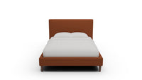 Wallace Untufted King & Queen Bed — Queen — Bellatrix Terracotta