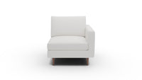 Wallace Untufted Raf Chair - Camila Oyster