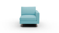 Wallace Untufted Raf Chair - Dream Pool