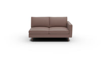 Wallace Untufted Raf Condo Sofa - Amigo II Dusk
