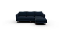 Wallace 98" Untufted Reversible Chaise Sofa - Dream Eclipse