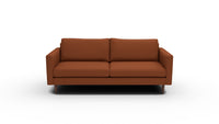 Wallace 85" Untufted Sofa - Bellatrix Terracotta
