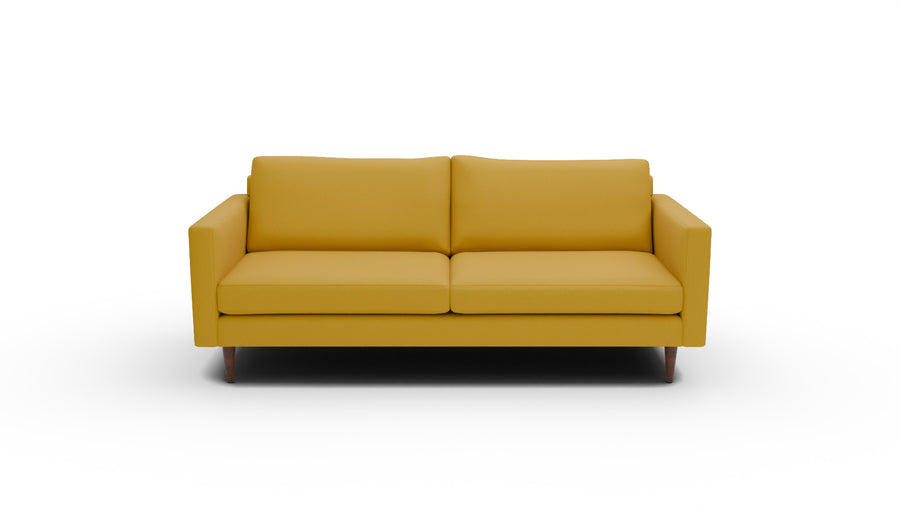 Wallace 85" Untufted Sofa - Sorrento Sunflower