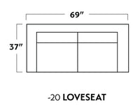 Wallace 69" Loveseat -